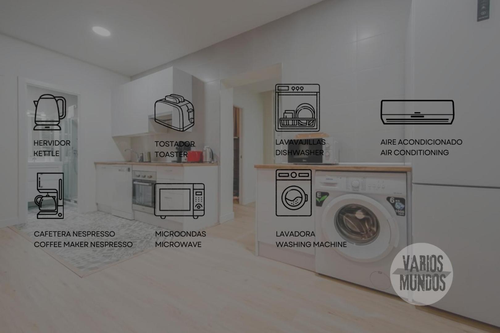 Cozy&New Apartment Para 6Pax En La Plaza De Tirso - Madrid E1 Esterno foto